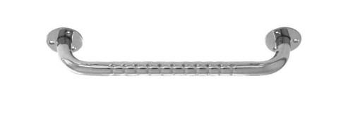 Poręcz łazienkowa stali nierdzewnej karbowana 50cm - 2212817