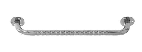 Poręcz łazienkowa stali nierdzewnej karbowana 120cm - 2212815