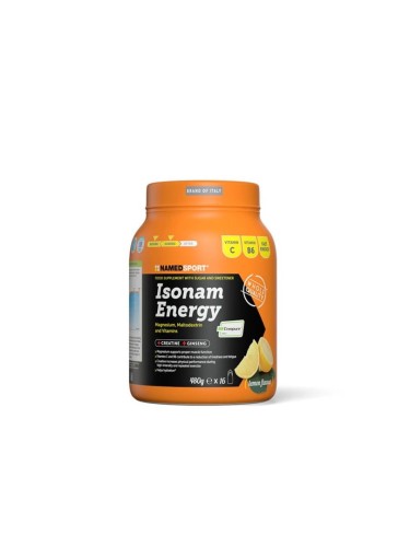 Napój izotoniczny NAMEDSPORT Isonam Energy cytrynowy 480g w proszku - 2159160