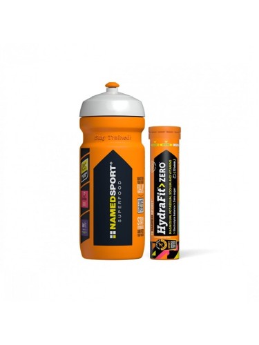 Elektrolity NAMEDSPORT Hydrafit Zero bez cukru 20 tabletek + bidon - 1852209