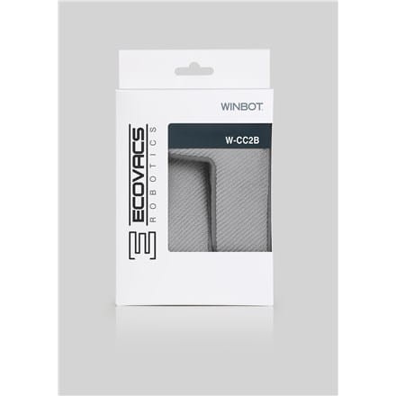 Ecovacs | Pady czyszczące do WINBOT X NEW | W-CC2B | Szary - 2230680