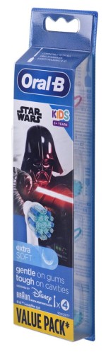 ORAL-B STAR WARS - wymienne końcówki do szczoteczek elektrycznych, 4 szt. - 2103463