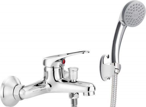 Bateria wannowa ścienna z zestawem prysznicowym BYU_011M 5907650801054 - 2257070