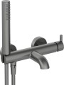 Deante Silia BQSD11M bateria ścienna, przysznicowa, grafit - 2257037