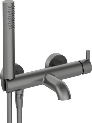 Deante Silia BQSD11M bateria ścienna, przysznicowa, grafit - 2257038