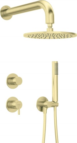 Zestaw prysznicowy podtynkowy z głowicą prysznicową - 2257333