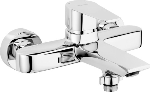 Bateria wannowa ścienna Deante Agawa chrom BQG_010M - 2256751