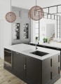 Bateria kuchenna z obrotową wylewką i podłączeniem do filtra wody DEANTE chrom ASTER - 2257535