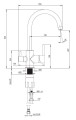 Bateria zlewozmywakowa Deante Nero do wody filtrowanej czarna BCH_N64M - 2257430