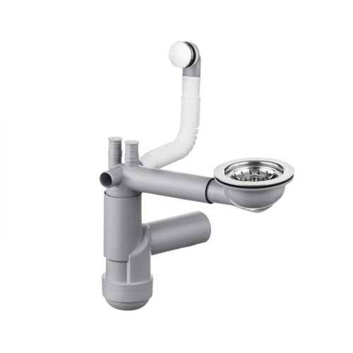 Syfon do zlewozmywaka granitowego 1-komorowego - Space-Saver - 2257528
