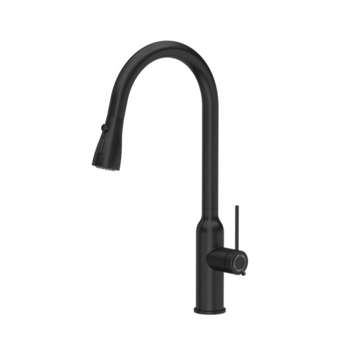 JESSICA Q LINE Pull out shower SteelQ pure carbon mat - 2103504