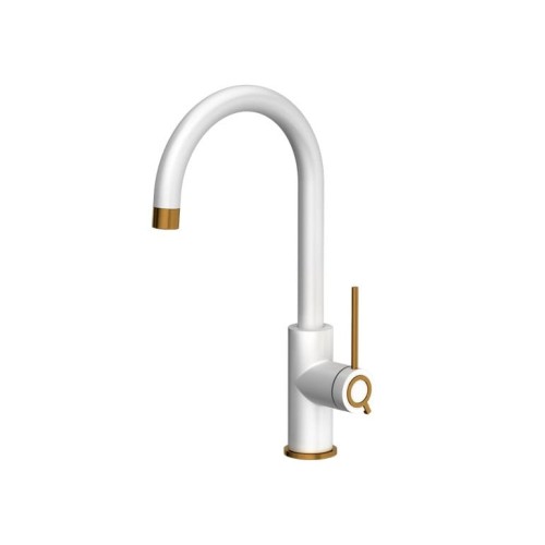 JODIE Q LINE SLIM SteelQ snow white/Nano PVD miedĹş - 2103508