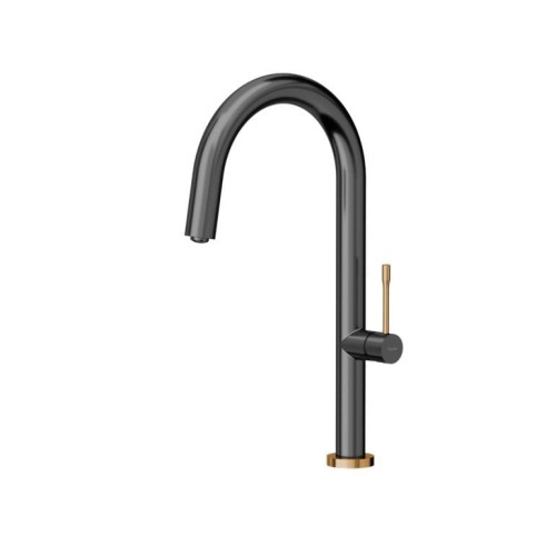 QUADRON bateria kuchenna HALEY T LINE SteelQ graphite metal / Nano PVD miedĹş - 2103519