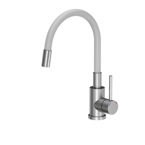 Bateria kuchenna QUADRON MAGGIE Steinsteel Stretch biała - 1185242