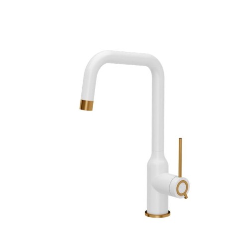 NATALIE Q LINE SteelQ snow white mat/Nano PVD miedĹş - 2103571