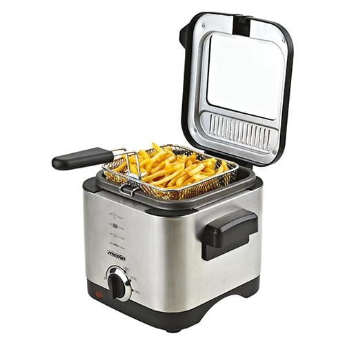 Frytownica MESKO MS 4910 (1,5 l; 0,5 kg; 900W; kolor srebrny) - 2090577