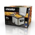 Frytownica MESKO MS 4910 (1,5 l; 0,5 kg; 900W; kolor srebrny) - 849382