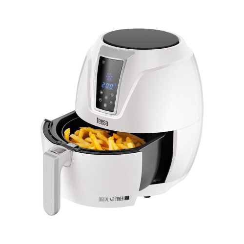 Frytkownica beztłuszczowa TEESA DIGITAL AIR FRYER 3,2L WHITE - 1908210