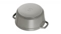 Garnek żeliwny okrągły STAUB 40509-484-0 - grafitowy 1.7 ltr - 1173717