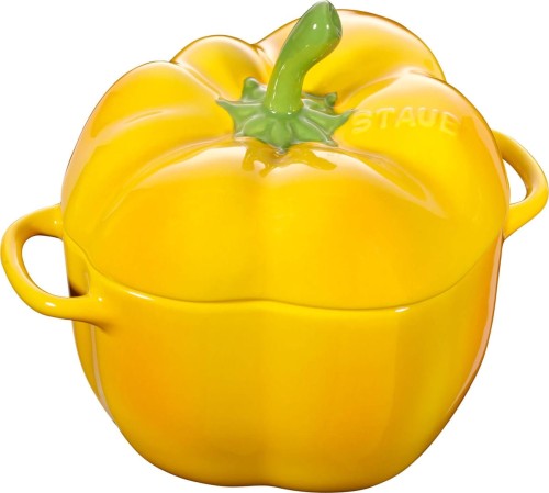 Mini Cocotte okrągły papryka Staub - 470 ml, Żółty - 2047873