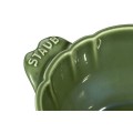 Mini Cocotte ceramiczny okrągły karczoch STAUB 40500-326-0 - zielony 470 ml - 2031557