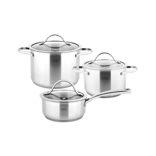 Zestaw garnków 6 elementów TEESA COOK EXPERT MASTER - 1895418