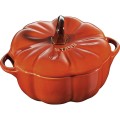 Mini Cocotte okrągły dynia Staub - 500 ml, Pomarańczowy - 1957300