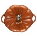 Mini Cocotte okrągły dynia Staub - 500 ml, Pomarańczowy - 1957290