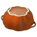 Mini Cocotte okrągły dynia Staub - 500 ml, Pomarańczowy - 1957293