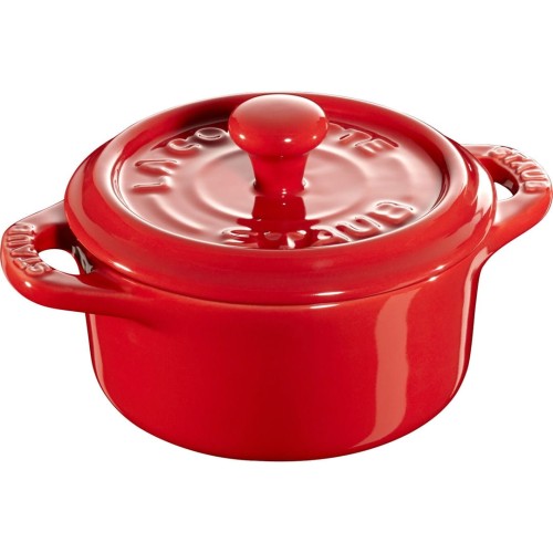 Staub Mini Cocotte Okrągły - 200 ml, Czerwony - 1941155