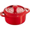 Staub Mini Cocotte Okrągły - 200 ml, Czerwony - 2309584