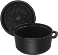 Garnek żeliwny okrągły STAUB 40509-485-0 - czarny 1.7 ltr - 1176774