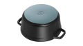 Garnek żeliwny okrągły STAUB 40509-485-0 - czarny 1.7 ltr - 1176772