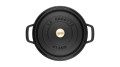 Garnek żeliwny okrągły STAUB 40509-485-0 - czarny 1.7 ltr - 1176773