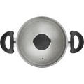 Garnek BALLARINI Ferrara z 2 uchwytami i pokrywką granitowy 24 cm FERG25D.24D - 1173558