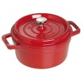 Garnek żeliwny okrągły Staub - Czerwony, 2.6 ltr - 2104770