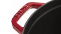 Garnek żeliwny okrągły Staub - Czerwony, 2.6 ltr - 2104767