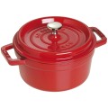 Garnek żeliwny okrągły Staub - Czerwony, 1.7 ltr - 1881556