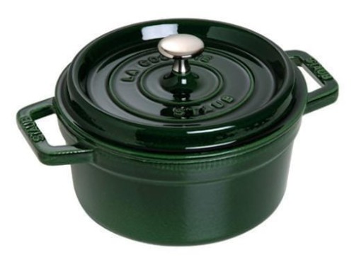 Garnek żeliwny okrągły Staub - Zielony, 1.7 ltr - 1881526