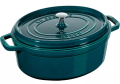 Garnek żeliwny owalny STAUB 40510-598-0 - morski 5.5 ltr - 1180061