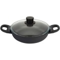 Patelnia BALLARINI Avola głęboka z 2 uchwytami tytanowa 24 cm 75002-922-0 - 1881532