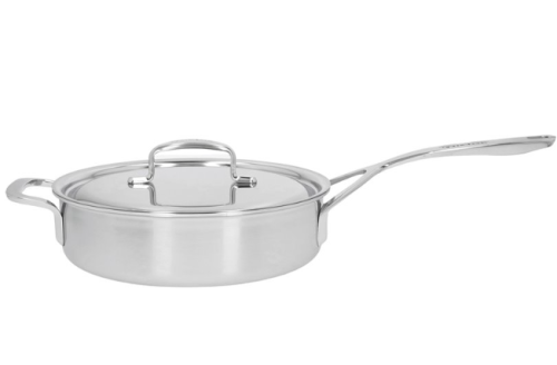 Patelnia sauté z 2 uchwytami i pokrywką DEMEYERE 5-Plus 40850-853-0 - 24 cm - 1972270