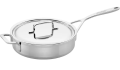 Patelnia sauté z 2 uchwytami i pokrywką DEMEYERE 5-Plus 40850-853-0 - 24 cm - 1295559