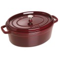 Garnek żeliwny owalny STAUB 40509-366-0 - 5,5 ltr grenadynowy - 1508396