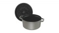 Garnek żeliwny okrągły Staub - Grafitowy, 2.2 ltr - 2104743