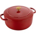 Garnek żeliwny okrągły BALLARINI BELLAMONTE 75003-563-0 - 5,5 ltr czerwony - 1881738