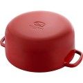 Garnek żeliwny okrągły BALLARINI BELLAMONTE 75003-563-0 - 5,5 ltr czerwony - 1508349