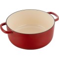 Garnek żeliwny okrągły BALLARINI BELLAMONTE 75003-563-0 - 5,5 ltr czerwony - 1508348