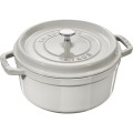 Garnek żeliwny okrągły STAUB 40501-411-0 - biała trufla 2.6 ltr - 1881825