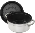 Garnek żeliwny okrągły STAUB 40501-411-0 - biała trufla 2.6 ltr - 1173559
